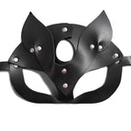 Mia™ – Elegant Vegan Leather Cat Mask
