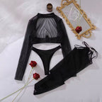 Valeria™ – Elegant Mesh Lingerie Set