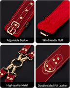 Lori™ – 9-Piece Leather Bondage Set With Straps & Cuffs