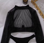 Valeria™ – Elegant Mesh Lingerie Set