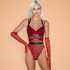 Valentina™ – Black Vegan Leather Belt Harness