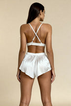 Blanche™ – Elegant 3-Piece Satin Pajama Set