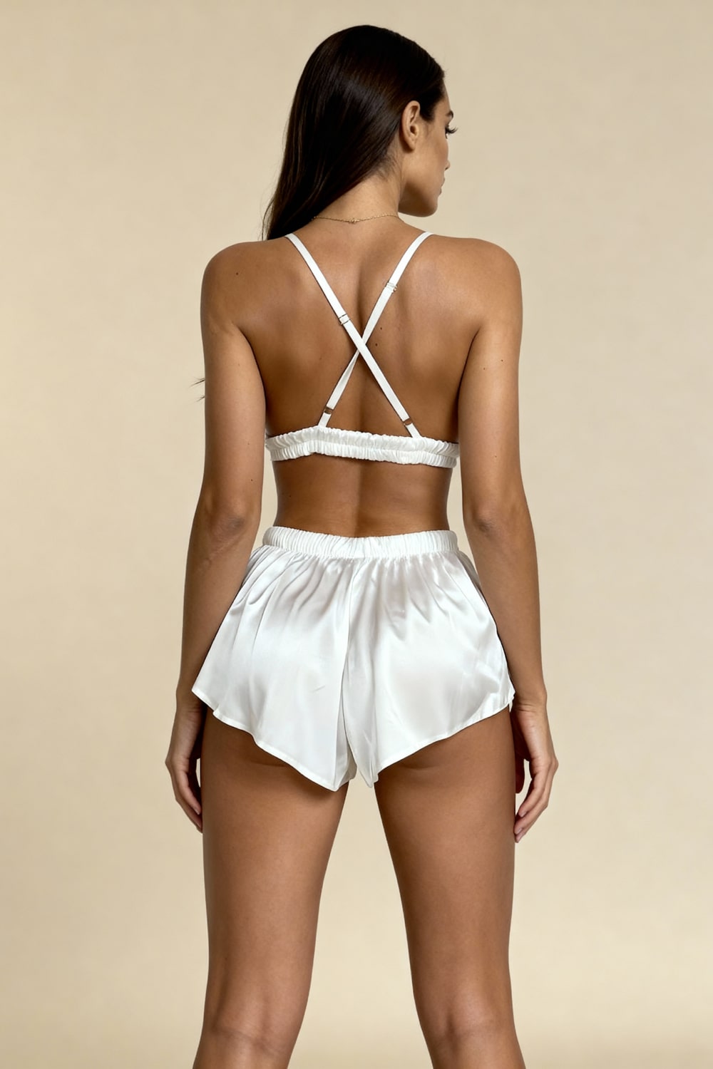 Blanche™ – Elegant 3-Piece Satin Pajama Set