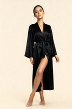 Christy™ – Elegant Satin Kimono