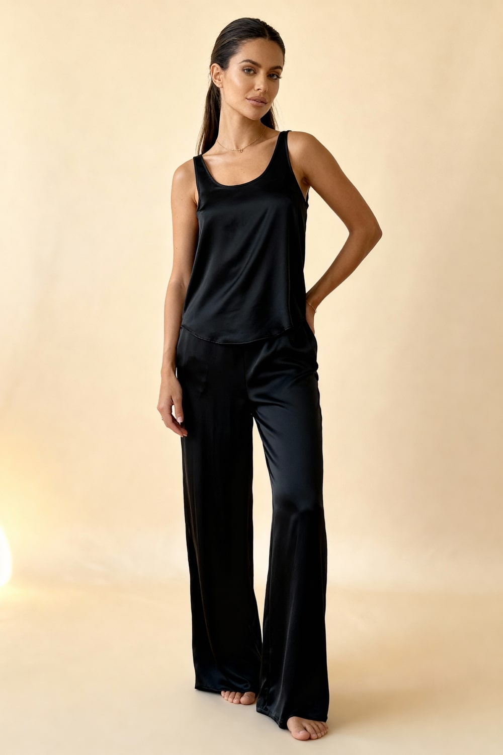 Edena™ – Elegant Satin Pajama Set