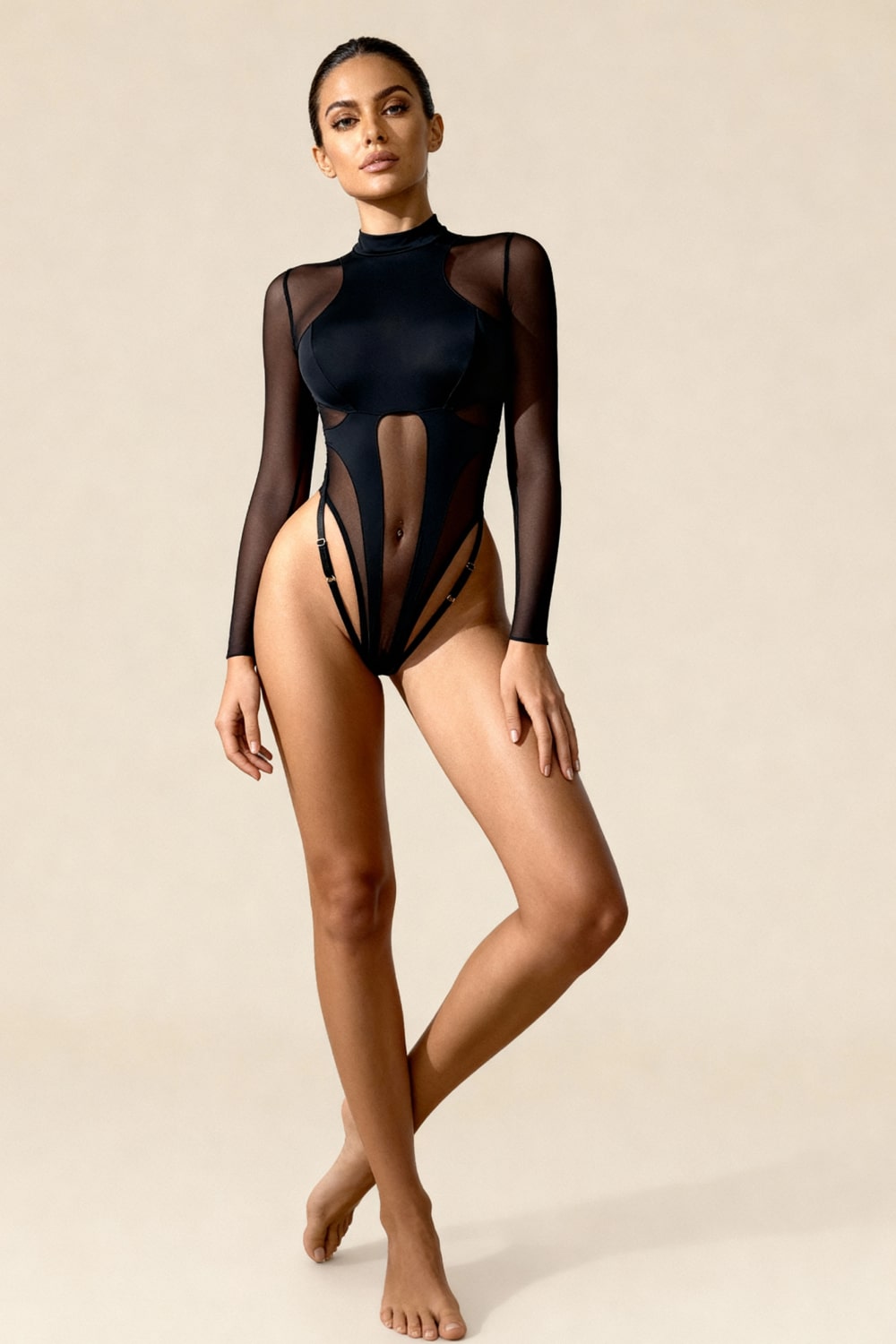 Enigma™ – Elegant Lace Bodysuit