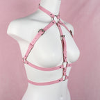 Rosalie™ – Elegant Chest Harness in Pink