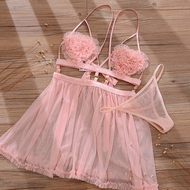 Lina™ – Elegant Lingerie Set With Thong