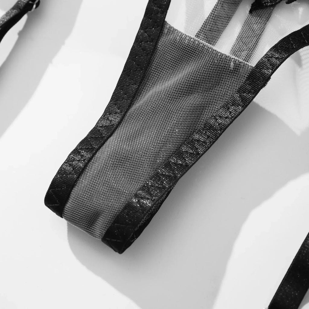 Vivienne™ – Elegant 4-Piece Lace Lingerie Set
