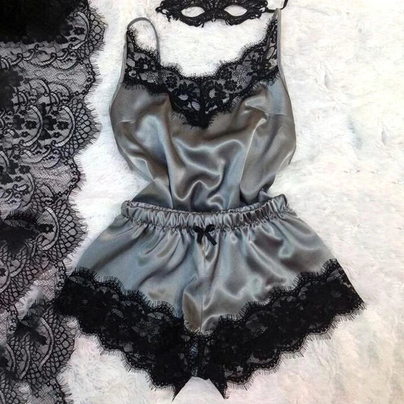 Elise™ – Elegant Lace Sleepwear Set