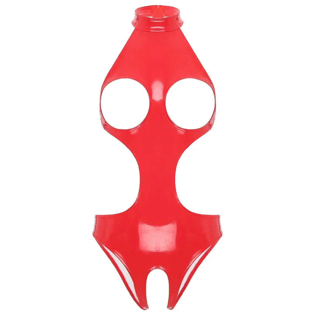 Lara™ – Sensual Wet Look Teddy