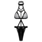 Alis™ – Sensual Leather Teddy — Where Elegance Meets Seduction
