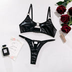 Pine™ – Sensual High-Waist V-Neck Lingerie Set