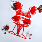Lille™ – Sensual 3-Piece Lace Lingerie Set