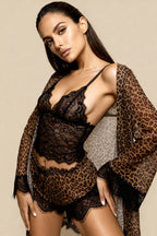 Sinner™ – Elegant 3-Piece Satin Pajama Set
