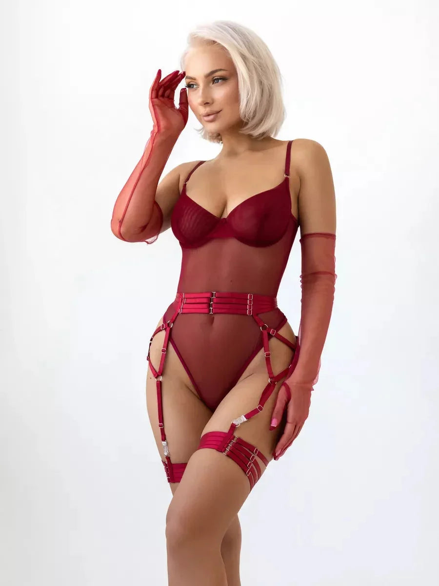 Amélie™ – Elegant Long-Sleeve Bodysuit
