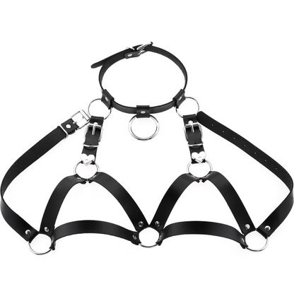 Lotte™ – Statement Vegan Leather Top