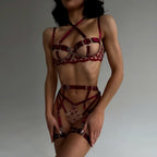 Femke™ – Crimson Seduction Set